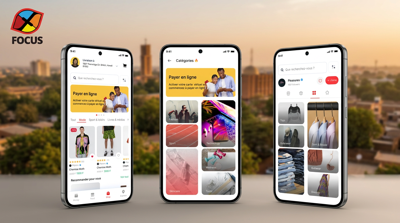 Marketplace Focus sur mobile