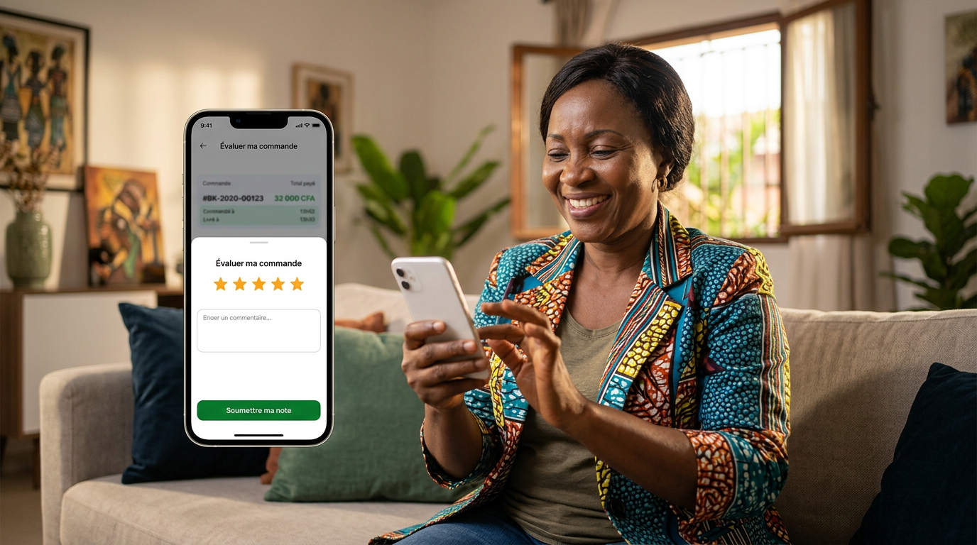 Évaluation de livraison Focus