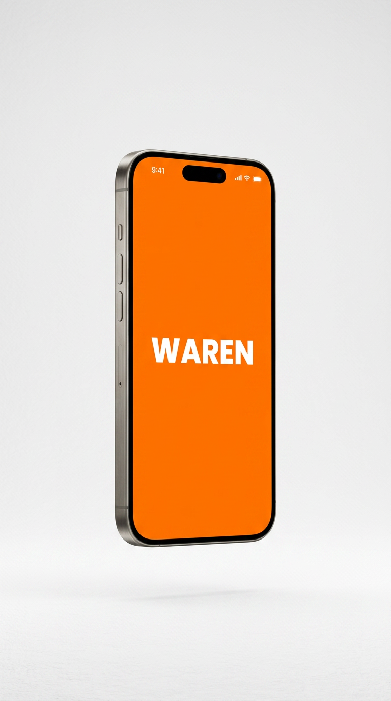 Écran de lancement Waren