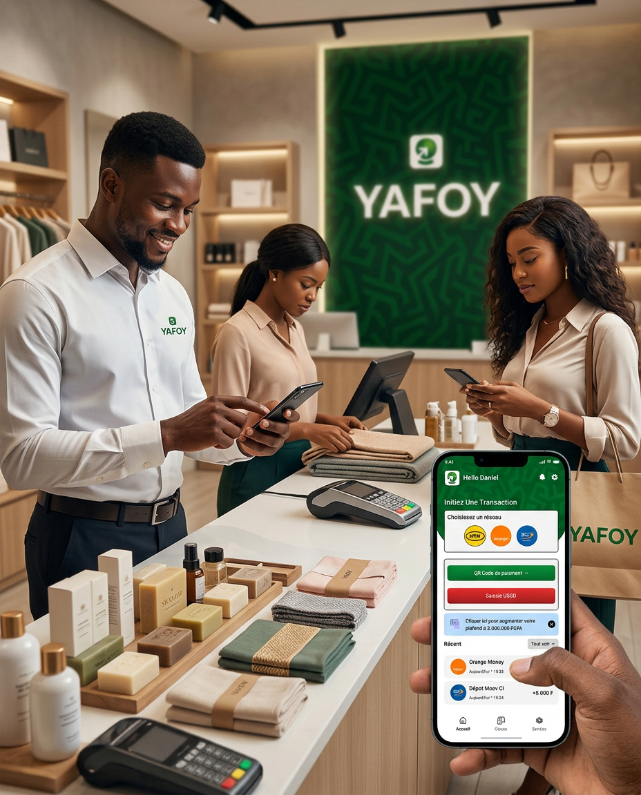 Expérience Yafoy pay en boutique